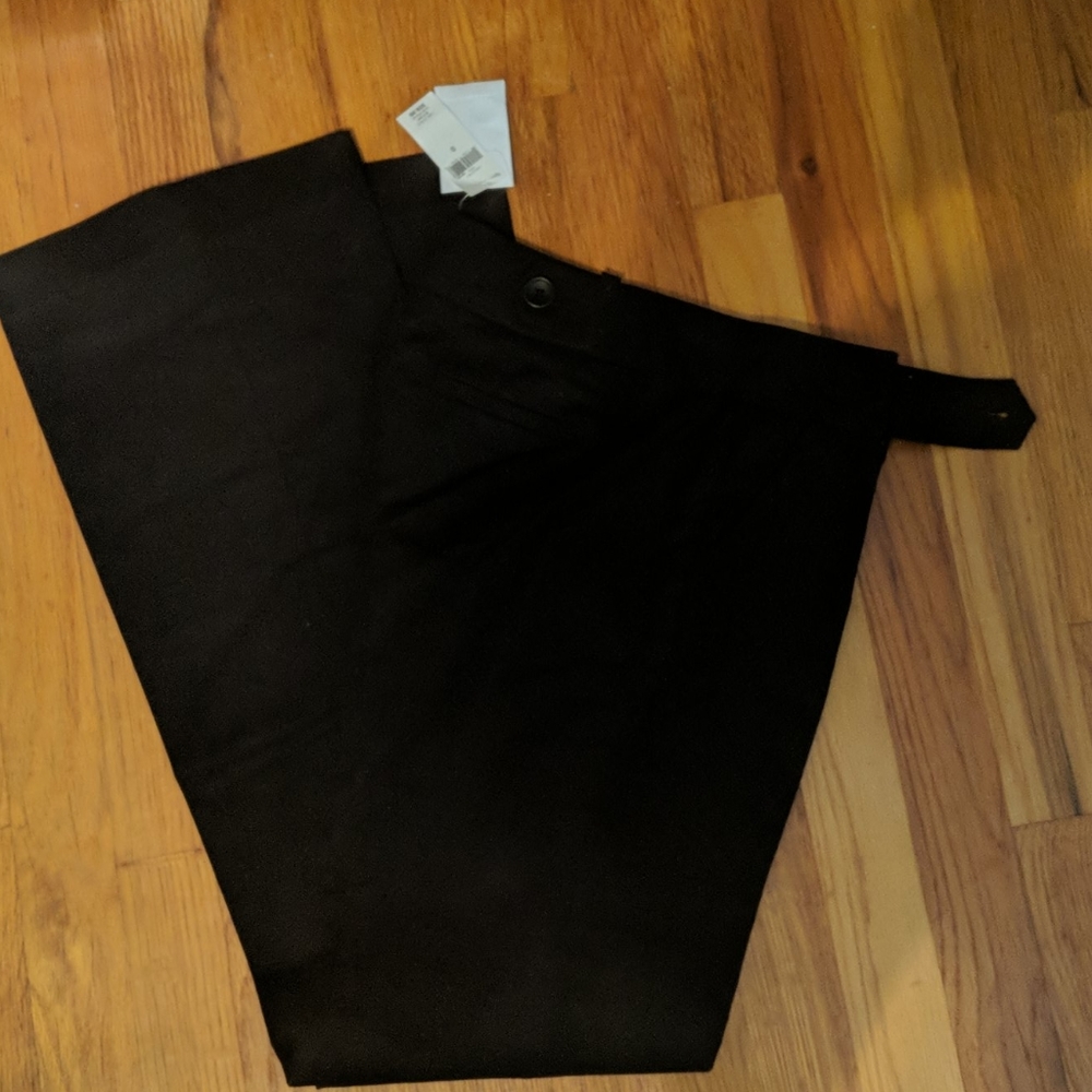 NWT Banana Republic black Ryan fit pants Size 0